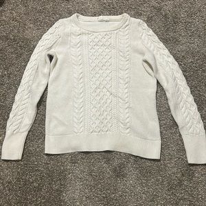 Long sleeve off white sweater. Size M.